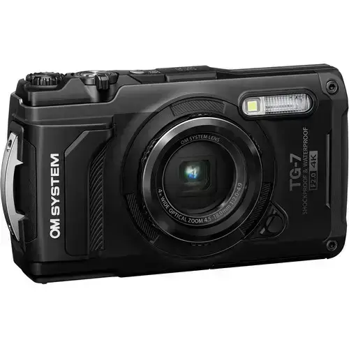 OM SYSTEM Tough TG-7 Digital Camera (Black)