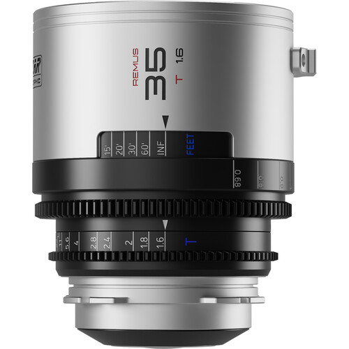 BLAZAR LENS Remus 35mm T1.6 Super35 1.5x Anamorphic Lens (ARRI PL, Silver Flare)