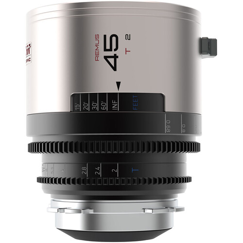 BLAZAR LENS Remus 45mm T2.0 1.5x Anamorphic Lens (ARRI PL, Silver Flare)