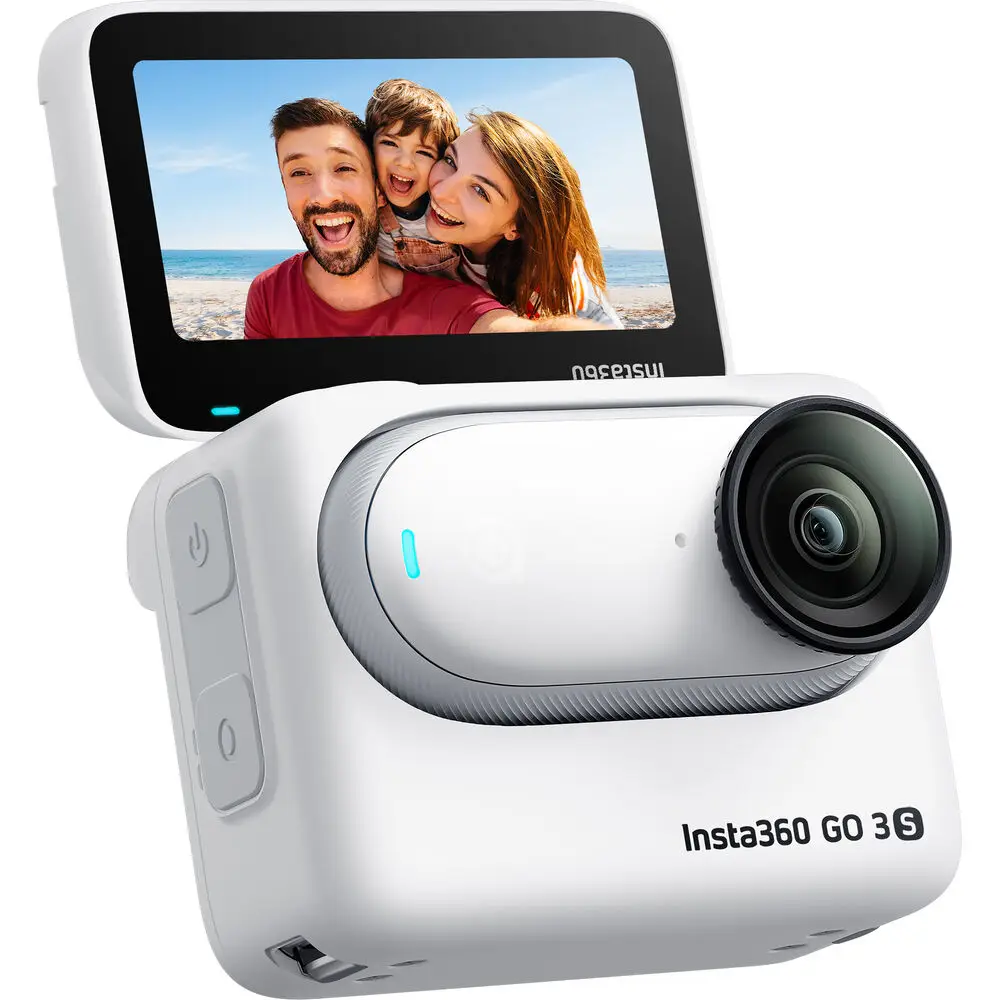 Insta360 GO 3S Action Camera (64GB, Arctic White) Insta360 GO 3S Action Camera (64GB, Arctic White)