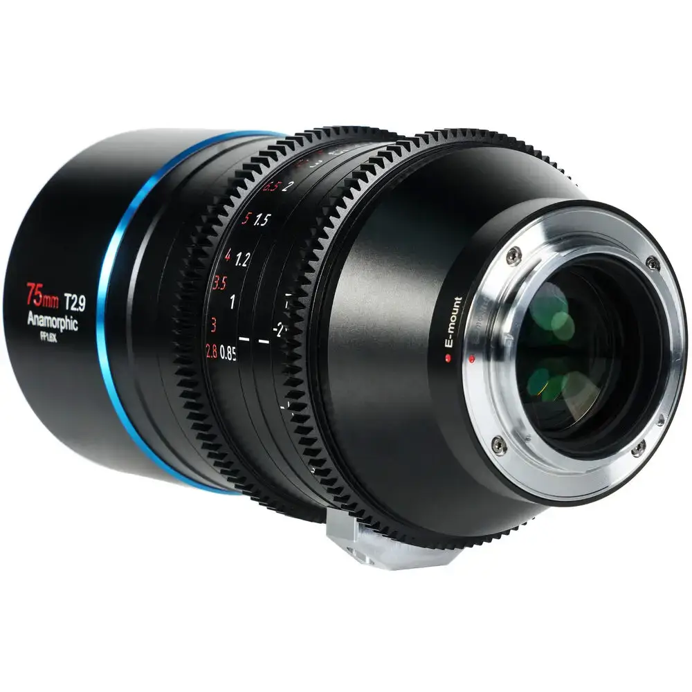 Sirui 75mm T2.9 Full Frame 1.6x Anamorphic Lens (Sony E) Sirui 75mm T2.9 Full Frame 1.6x Anamorphic Lens (Sony E)
