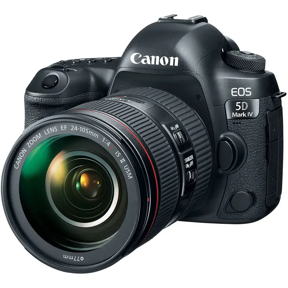 Canon EOS 5D Mark IV DSLR Camera with 24-105mm f/4L II Lens Canon EOS 5D Mark IV DSLR Camera with 24-105mm f/4L II Lens
