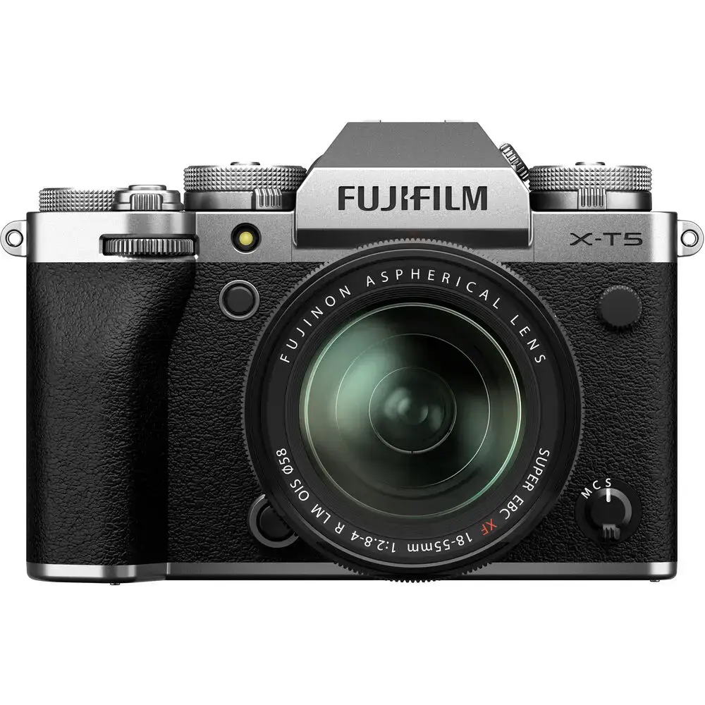 FUJIFILM X-T5 Mirrorless Camera with 18-55mm Lens (Silver) FUJIFILM X-T5 Mirrorless Camera with 18-55mm Lens (Silver)