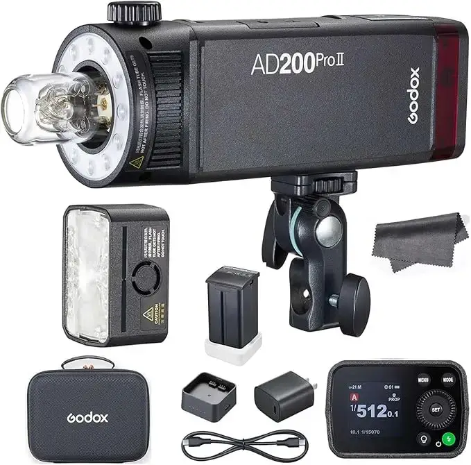 Godox AD200 Pro II Pocket Flash Godox AD200 Pro II Pocket Flash