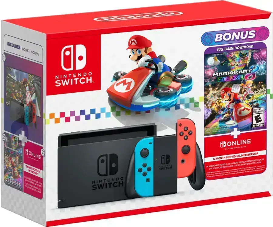 Nintendo Switch Mario Kart 8 Deluxe Bundle Nintendo Switch Mario Kart 8 Deluxe Bundle