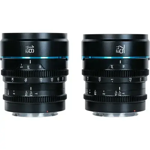 Sirui Night Walker T1.2 S35 Cine 2-Lens Set (E-Mount)