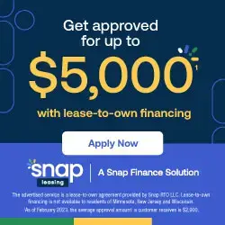 Snap finance square banner