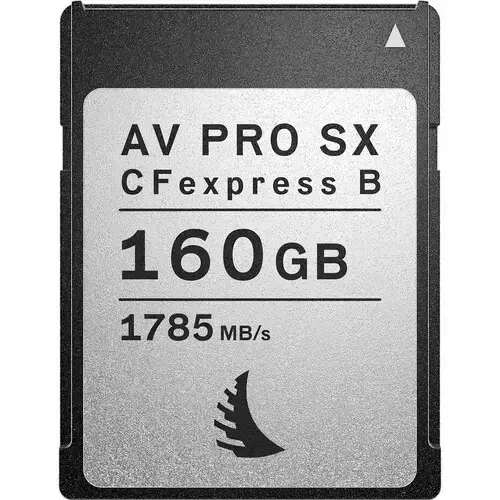 Angelbird 160GB AV PRO CFexpress 2.0 Type B SX Memory Card160GB Storage Capacity