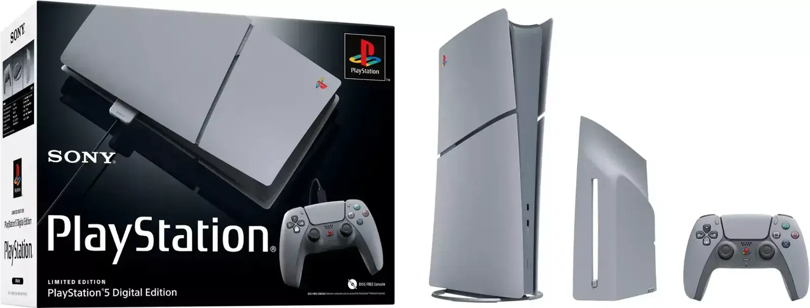 Sony PlayStation PS5 Slim Digital Console 30th Anniversary Limited Edition New! Sony PlayStation PS5 Slim Digital Console 30th Anniversary Limited Edition New!